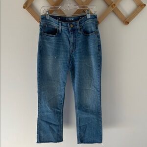J. Crew 9” Demi Boot Crop Jeans size 27